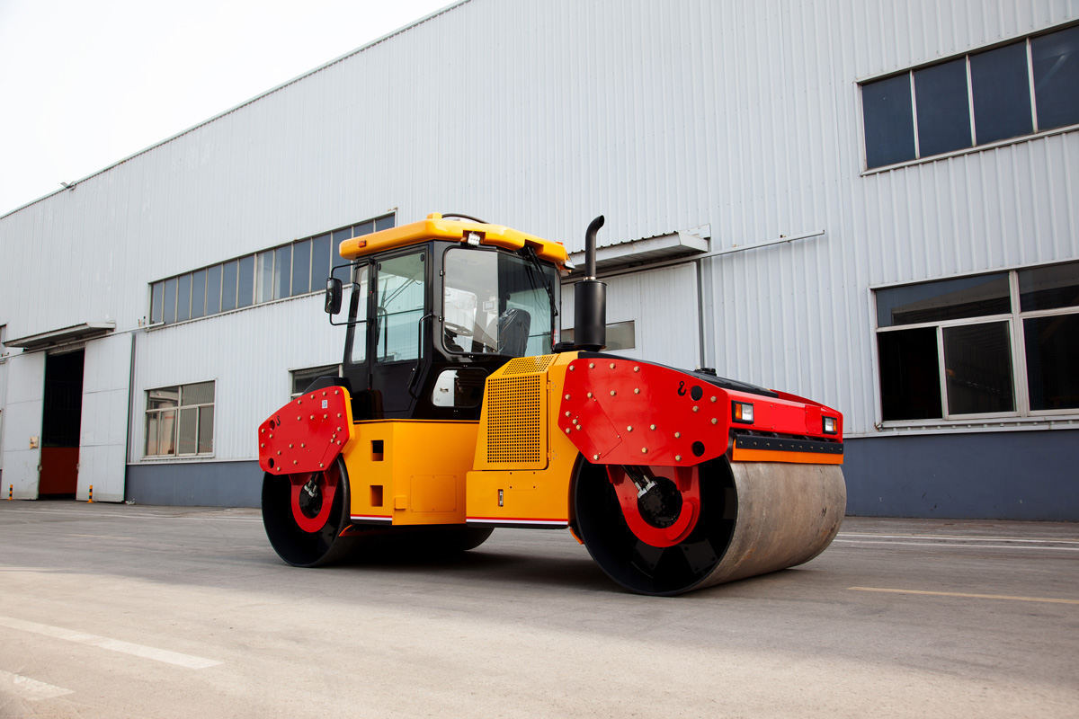 municipal road roller