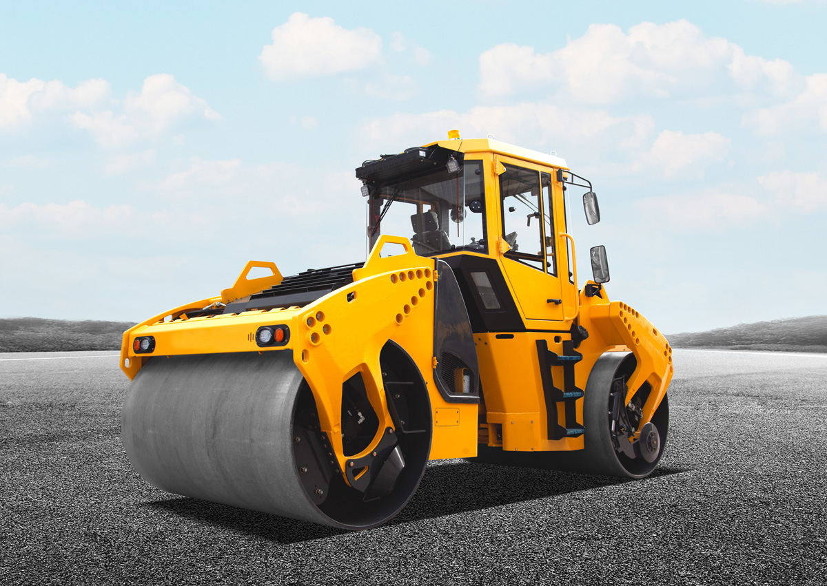 13 ton tandem vibratory roller