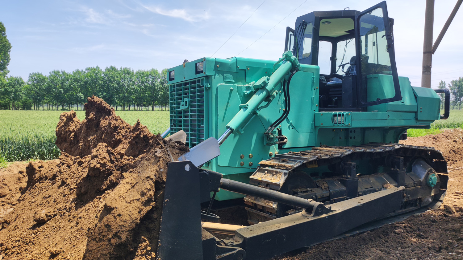 272HP E22 Energy Saving Electric Crawler Bulldozer