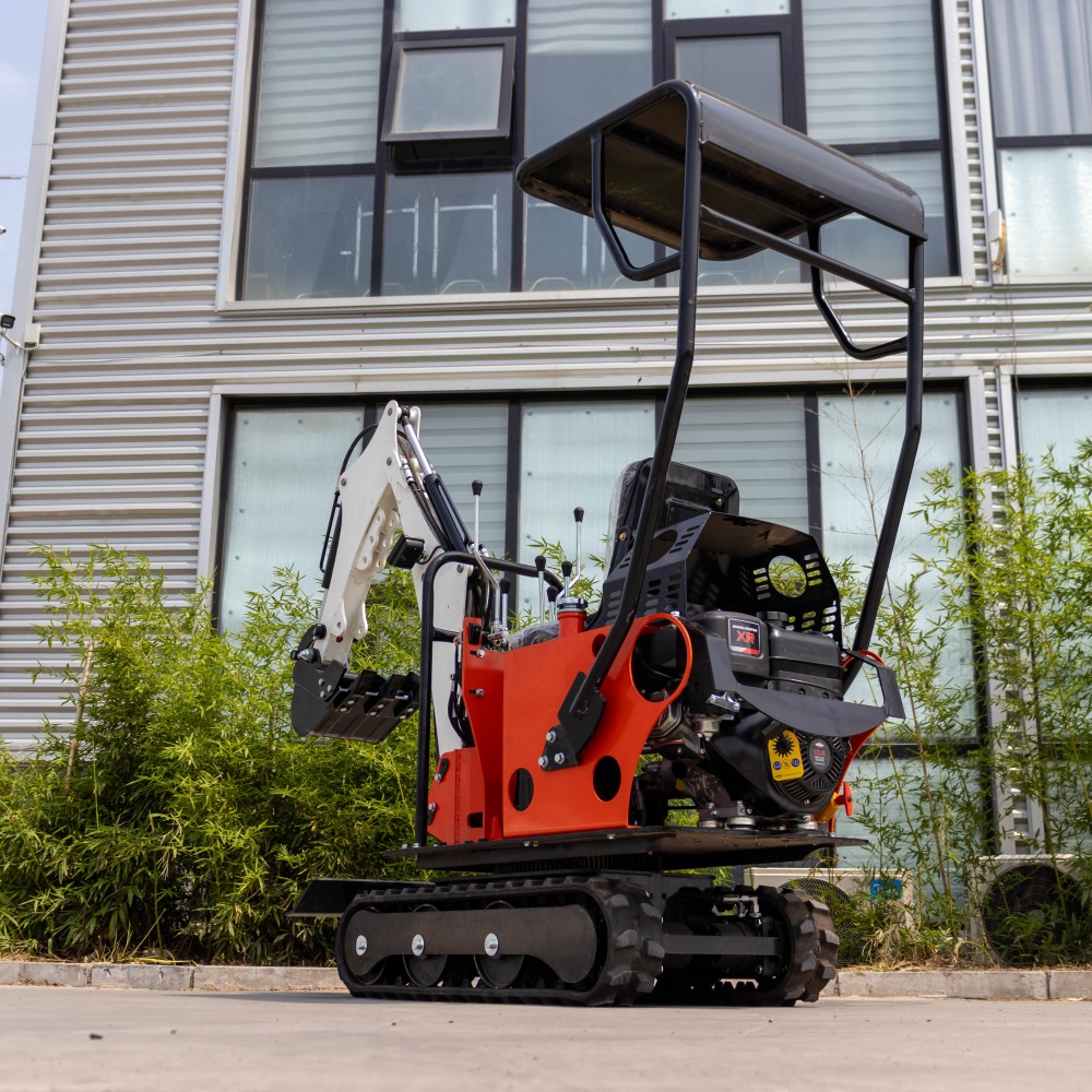 small hydraulic excavator