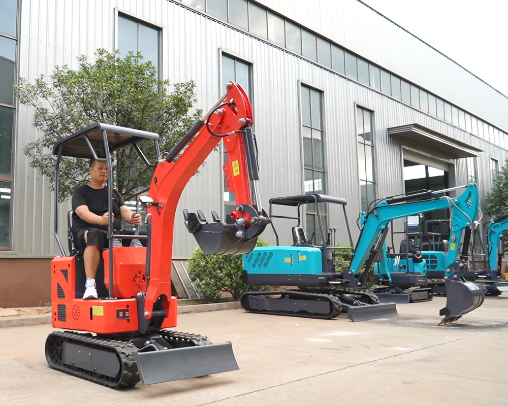 Yanmar engine mini digger