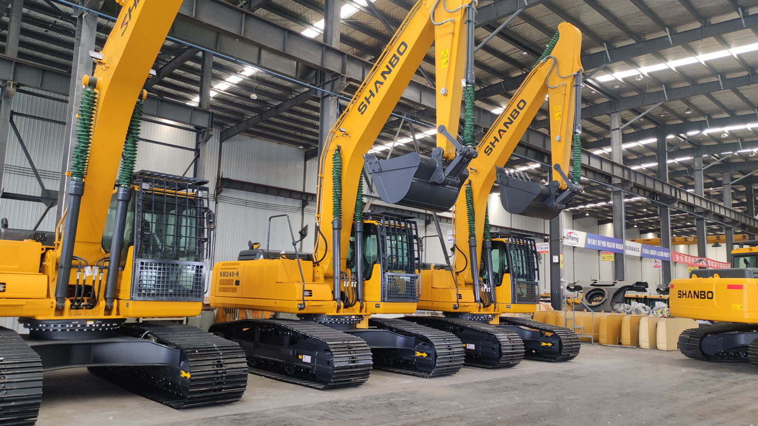 SH240-8 medium excavator