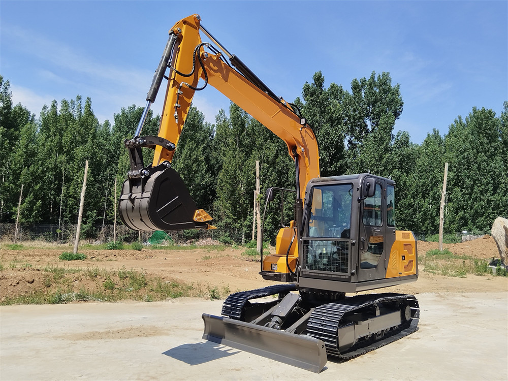 municipal road renovation excavator