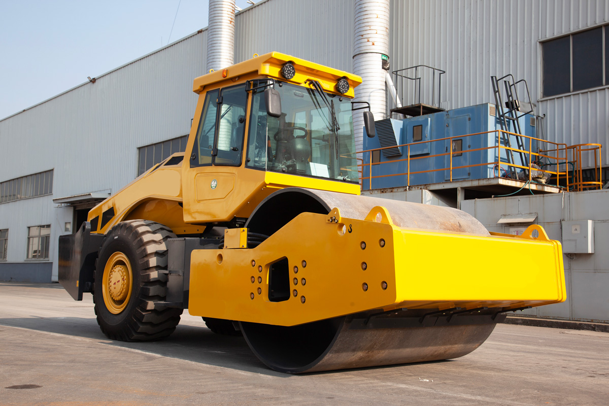 road construction compaction