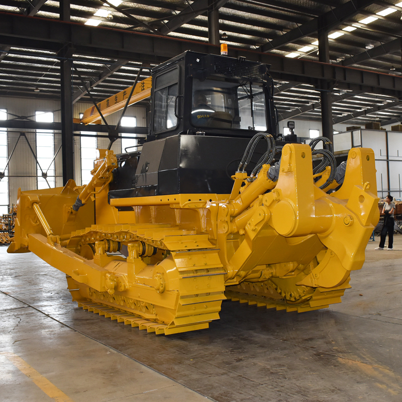 220HP heavy duty crawler bulldozer with ripper & ROPS